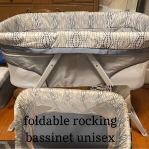 bassinet/baby boy clothes/ bottles/ swaddles/diapers/ etc.!!